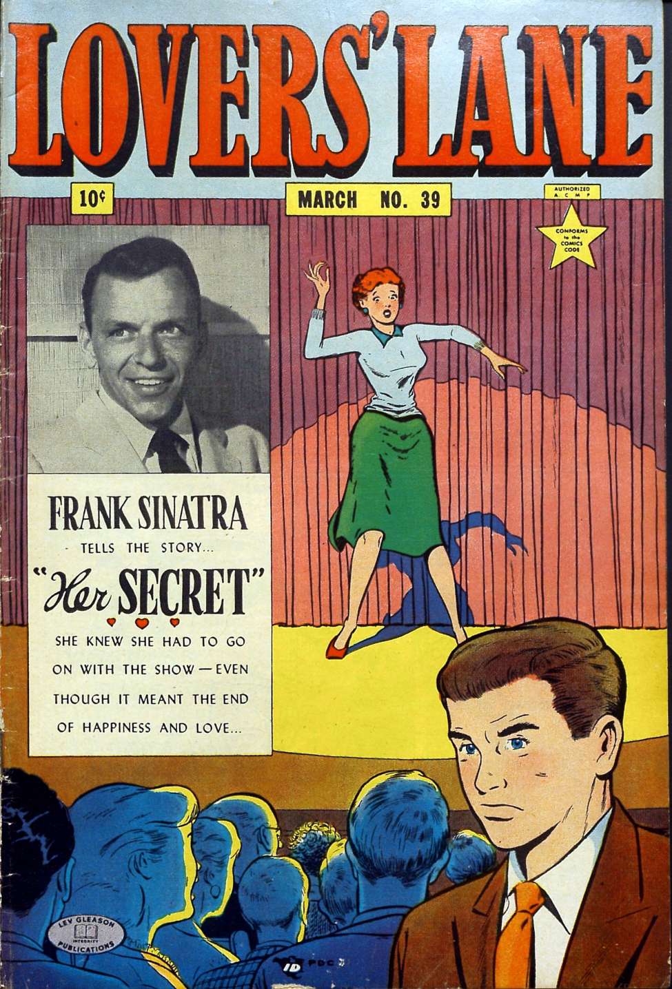 Comic Book Cover For Lovers' Lane 39