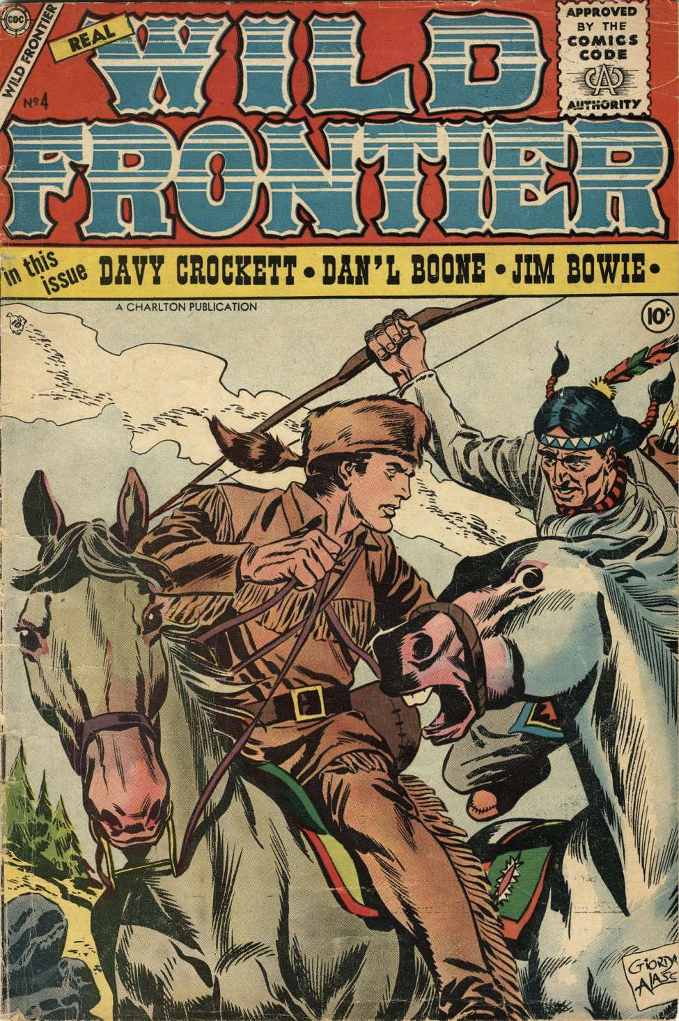 Comic Book Cover For Wild Frontier 4