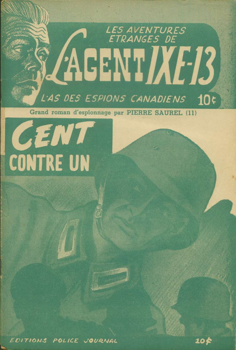 Comic Book Cover For L'Agent IXE-13 v2 11 - Cent contre un