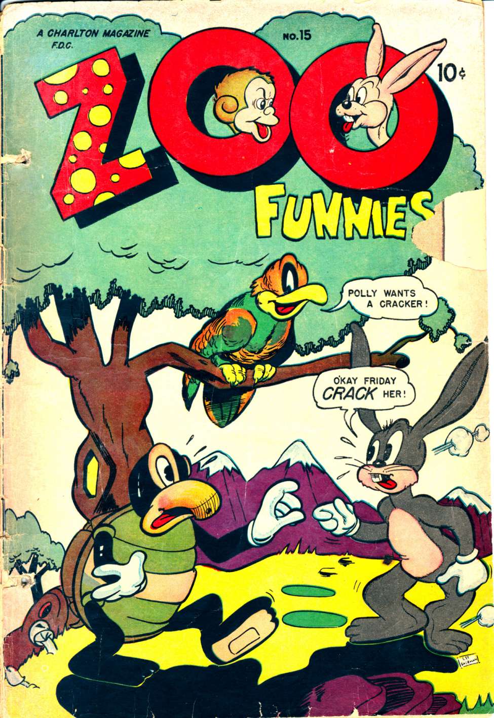 Comic Book Cover For Zoo Funnies v1 15