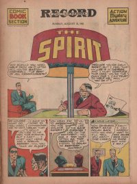 Large Thumbnail For The Spirit (1941-08-31) - Philadelphia Record