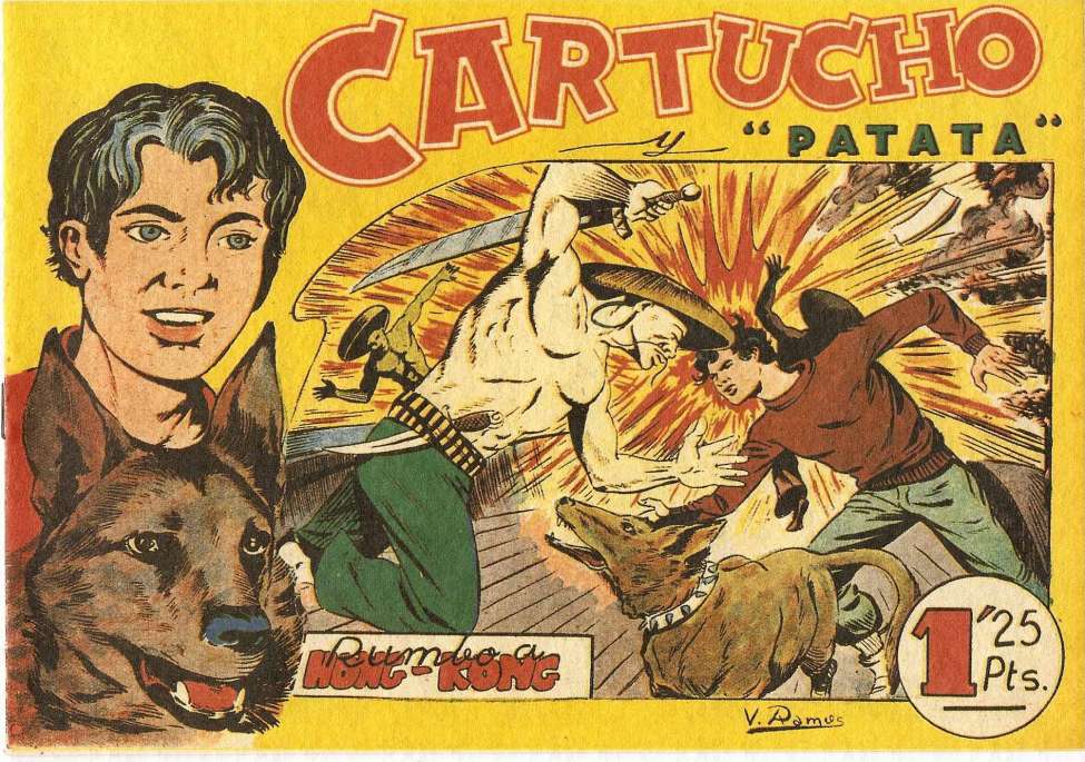 Comic Book Cover For Cartucho y Patata 6 - Rumbo a Hong-Kong