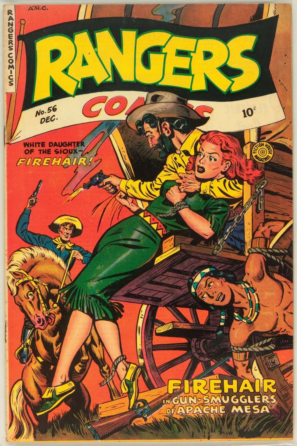 Comic Book Cover For Rangers Comics 56