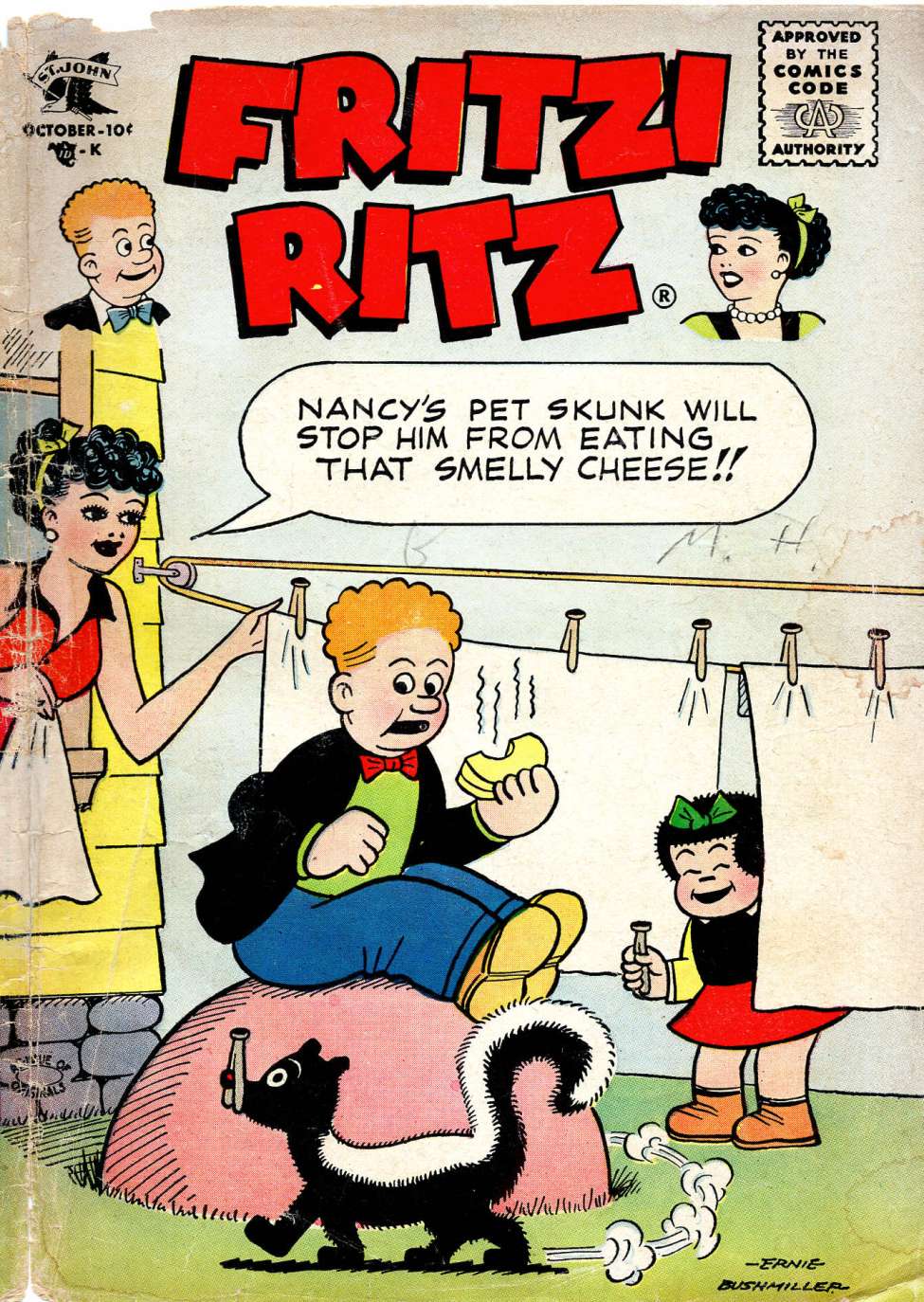 Comic Book Cover For Fritzi Ritz 47