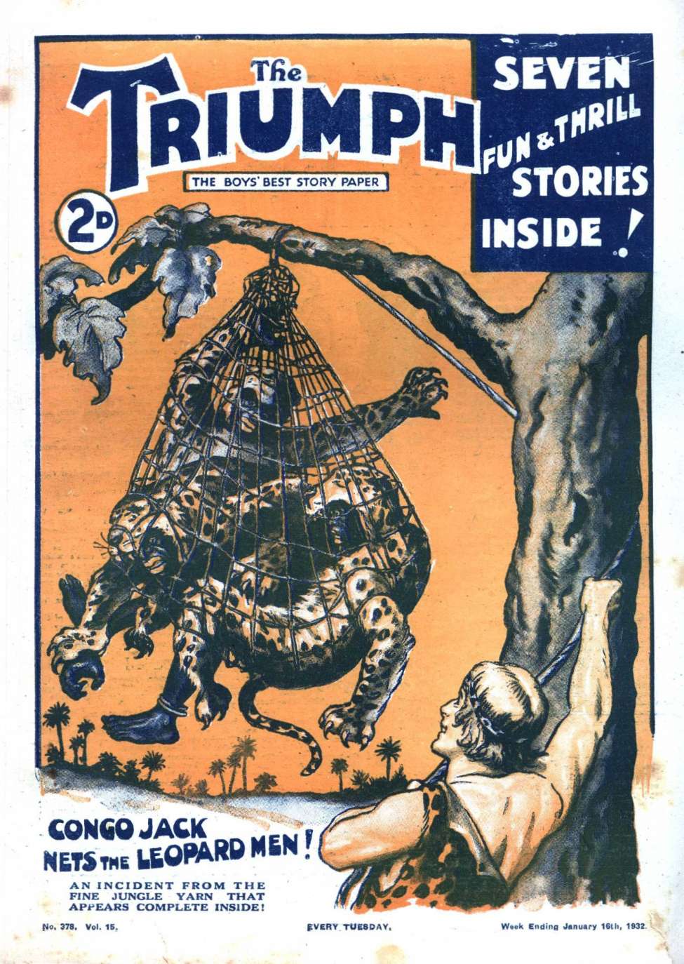 Comic Book Cover For The Triumph 378