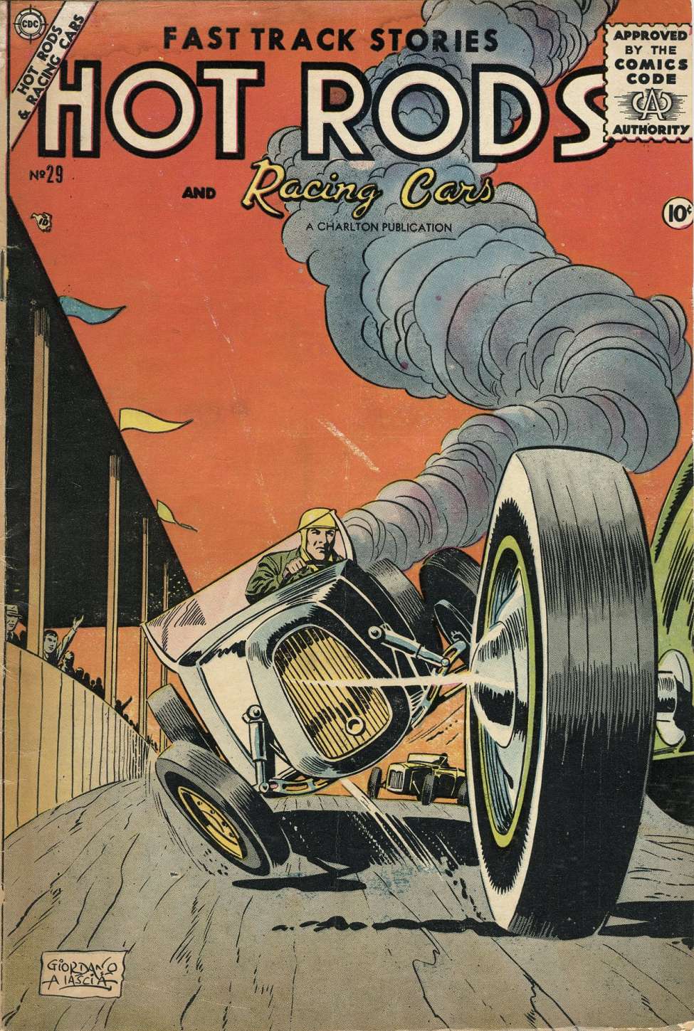 Comic Book Cover For Hot Rods and Racing Cars 29