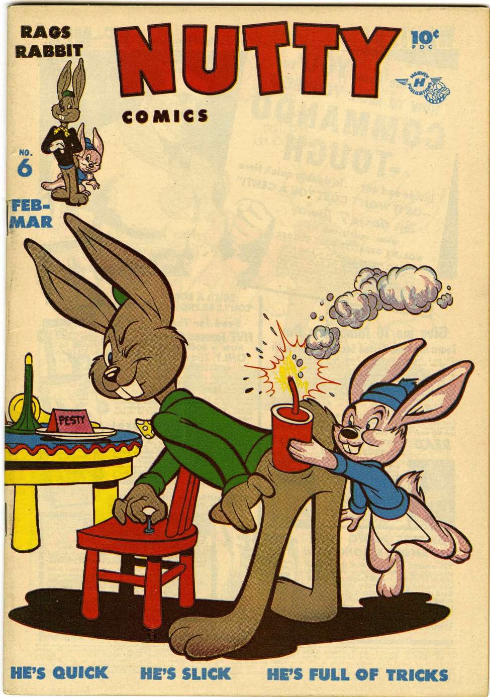 Comic Book Cover For Nutty Comics 6
