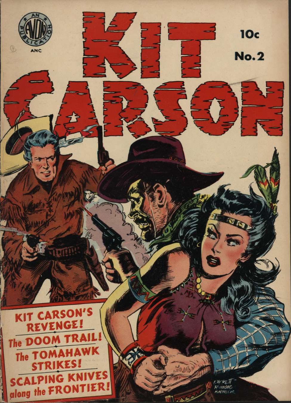 Comic Book Cover For Kit Carson 2