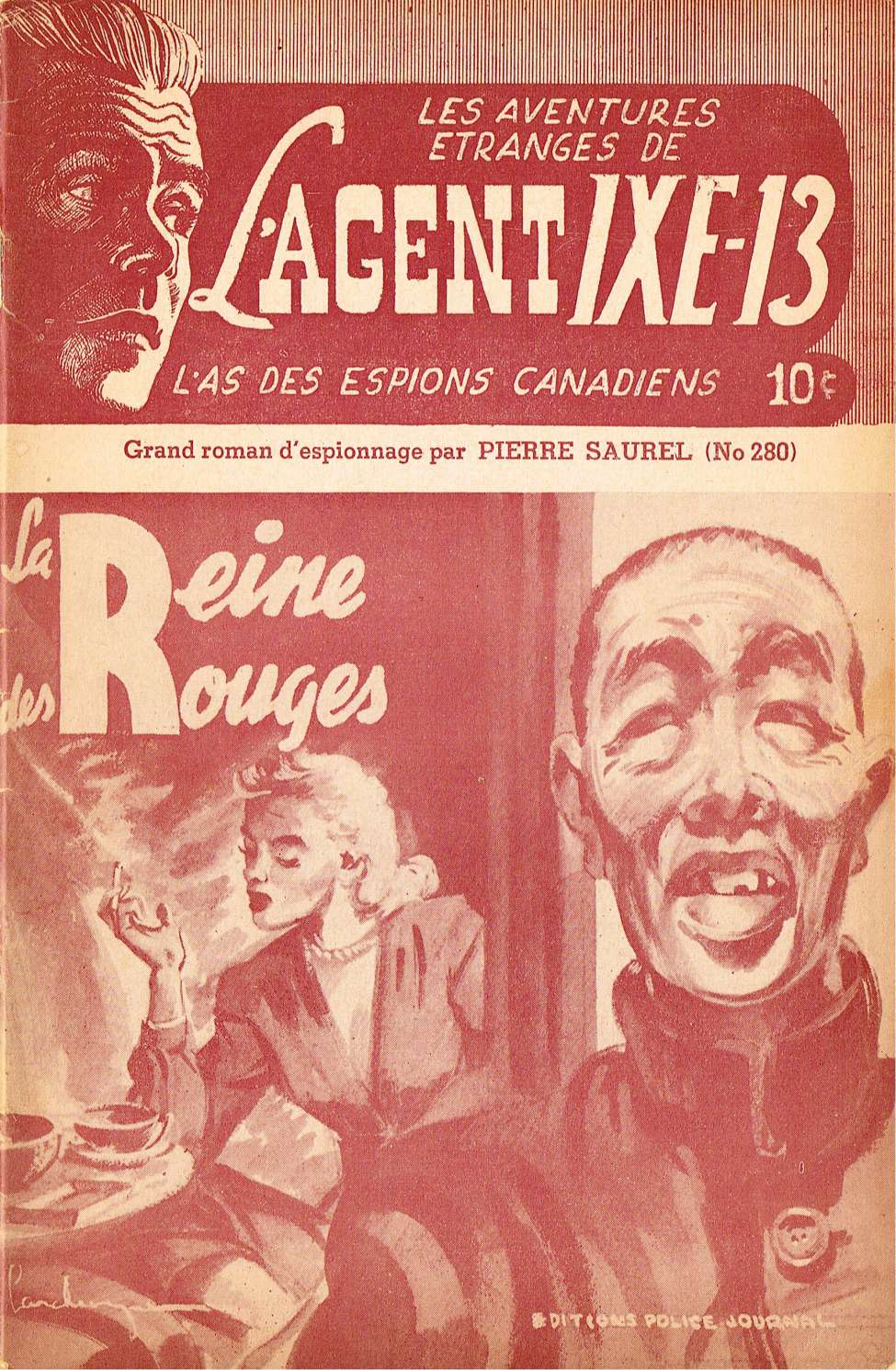 Book Cover For L'Agent IXE-13 v2 280 - La reine des rouges