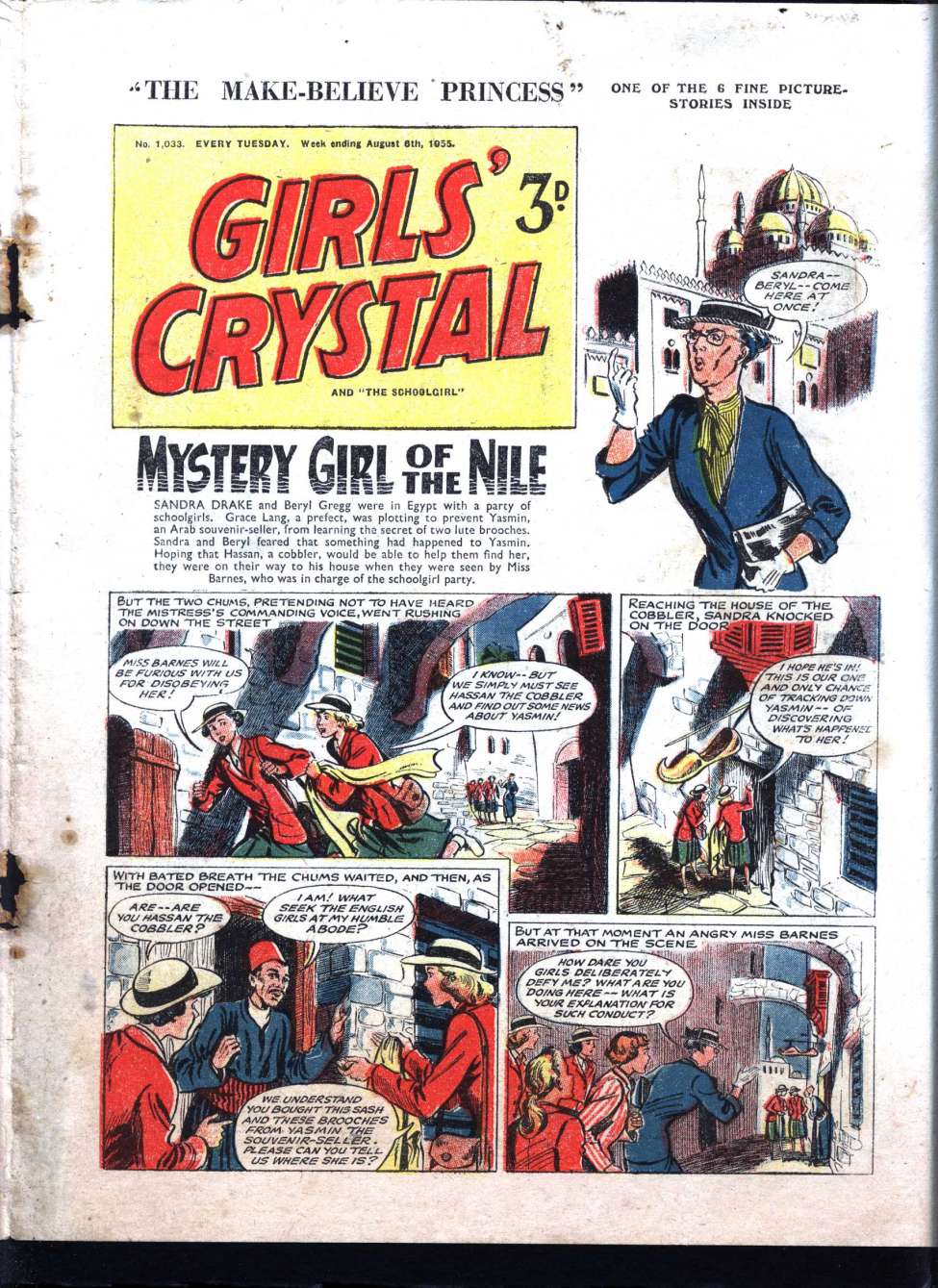 Comic Book Cover For Girls' Crystal 1033