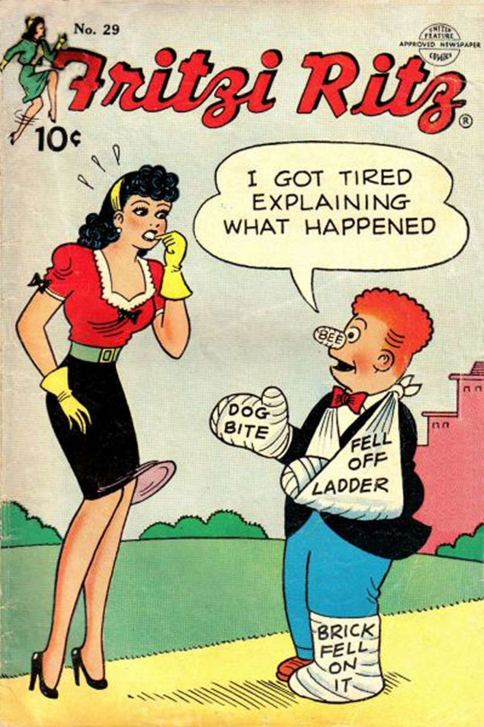 Comic Book Cover For Fritzi Ritz 29 - Version 1