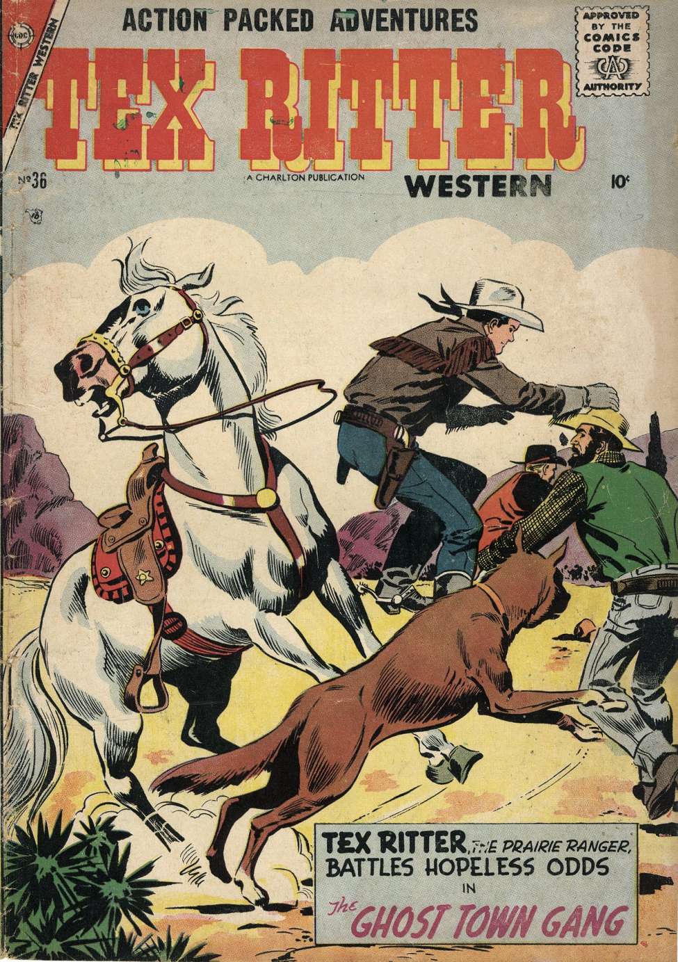 Book Cover For Tex Ritter Western 36