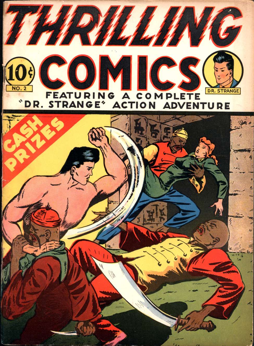 Book Cover For Thrilling Comics 2 - Version 1