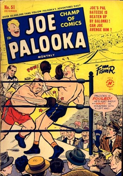 Comic Book Cover For Joe Palooka Comics 51