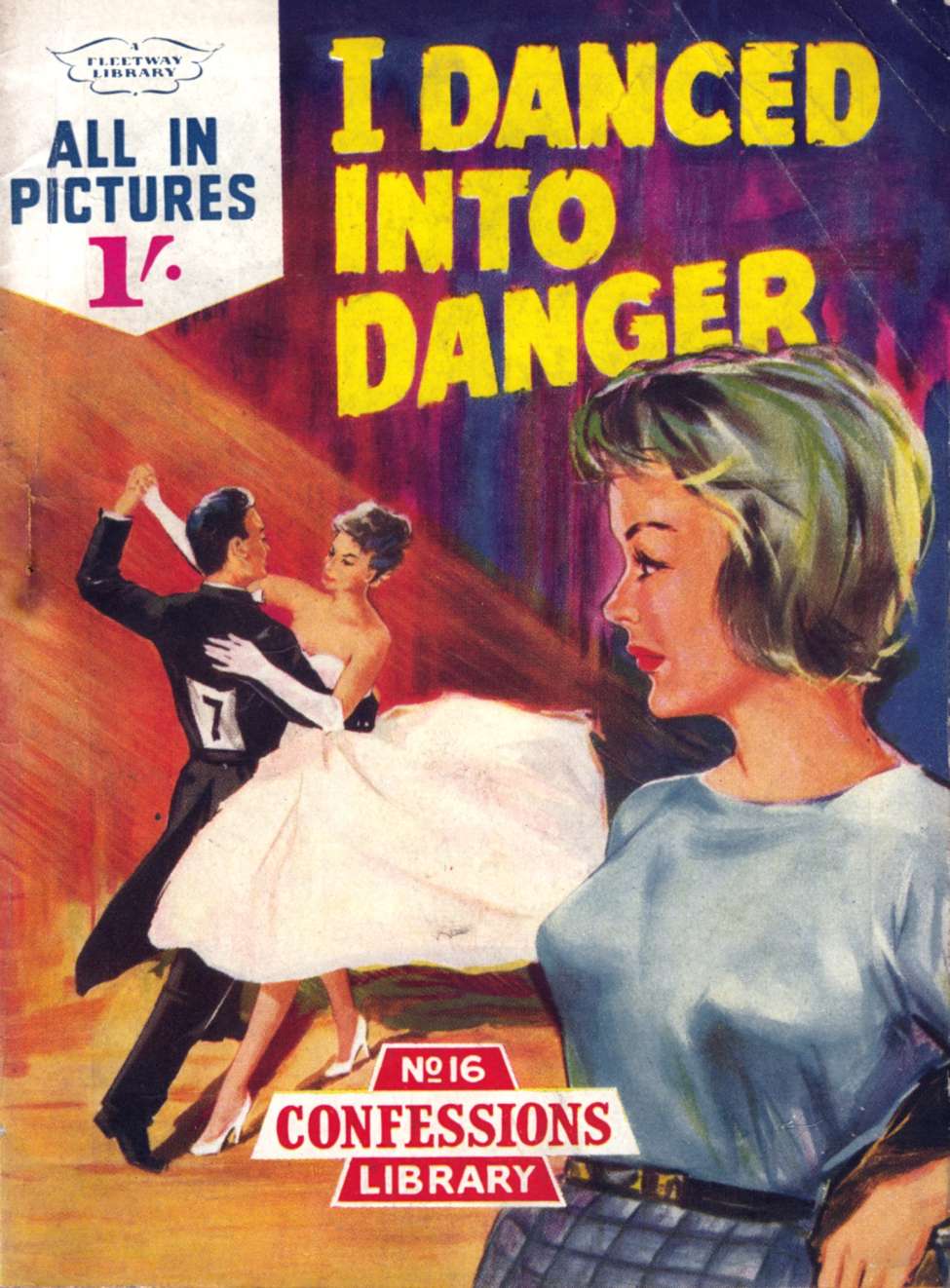Book Cover For Confessions Library 16 - I Danced into Danger