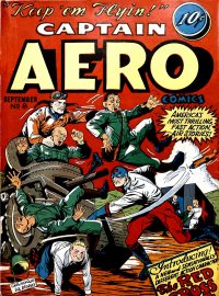 Large Thumbnail For Captain Aero Comics 8