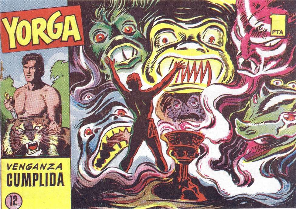 Comic Book Cover For Yorga 12 - Venganza cumplida