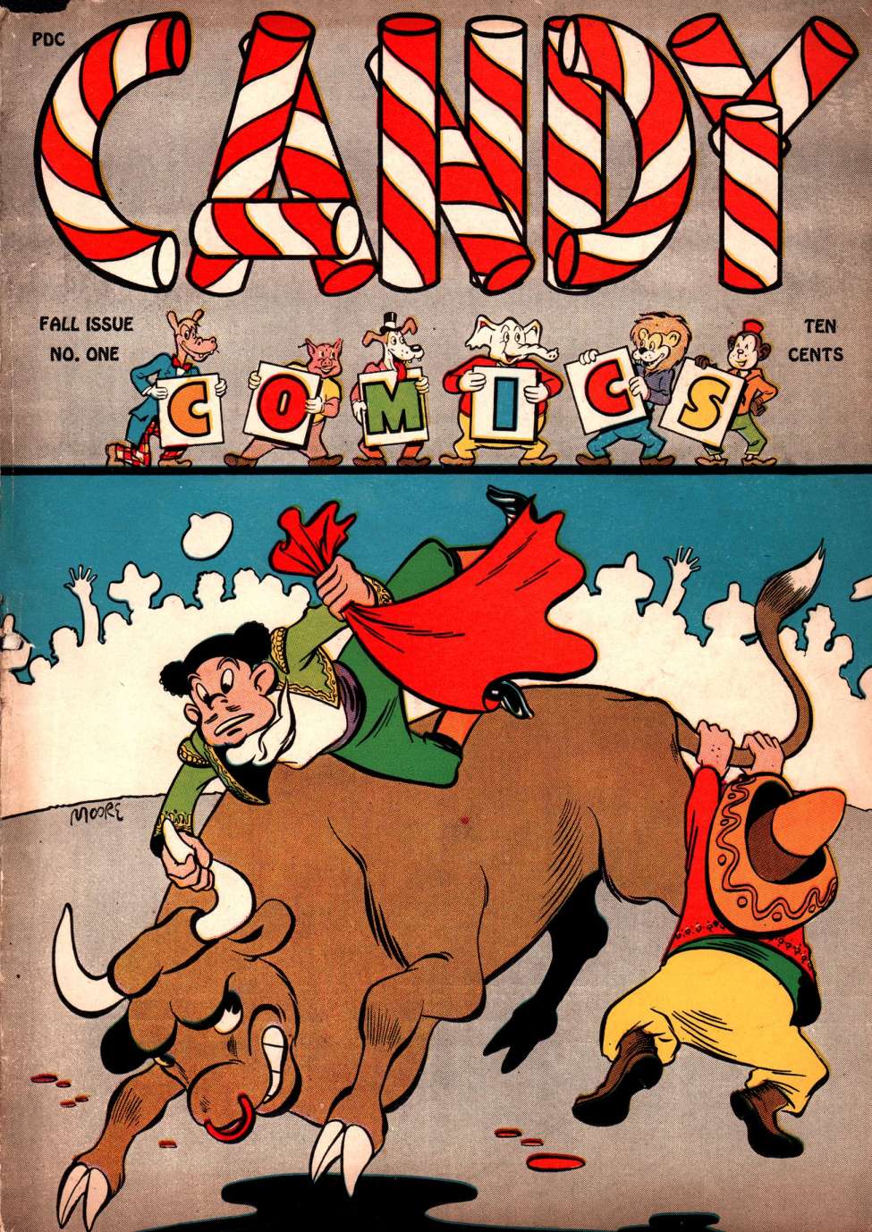 Comic Book Cover For Candy Comics 1 - Version 2