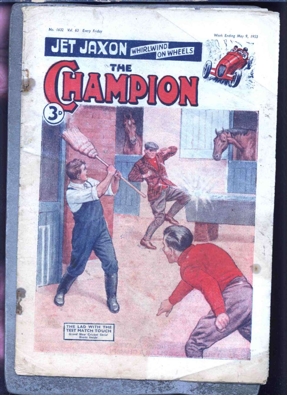Comic Book Cover For The Champion 1632