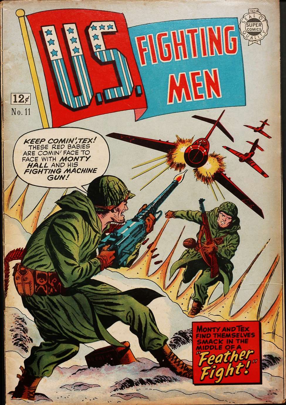 Comic Book Cover For U.S. Fighting Men 11