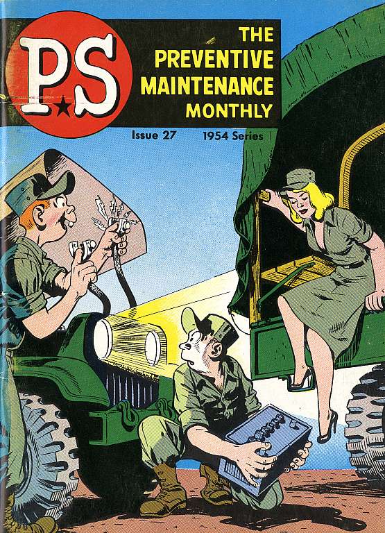 Comic Book Cover For PS Magazine 27