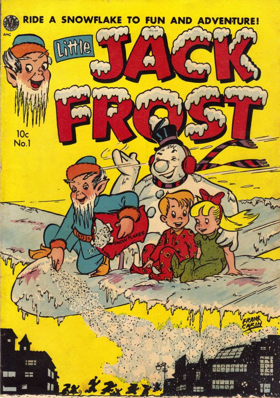 Comic Book Cover For Little Jack Frost 1 - Version 2