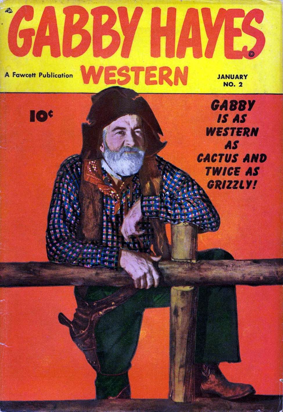 Comic Book Cover For Gabby Hayes Western 2