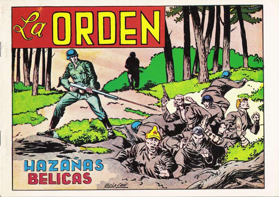Comic Book Cover For Hazañas Belicas 19 - La Orden