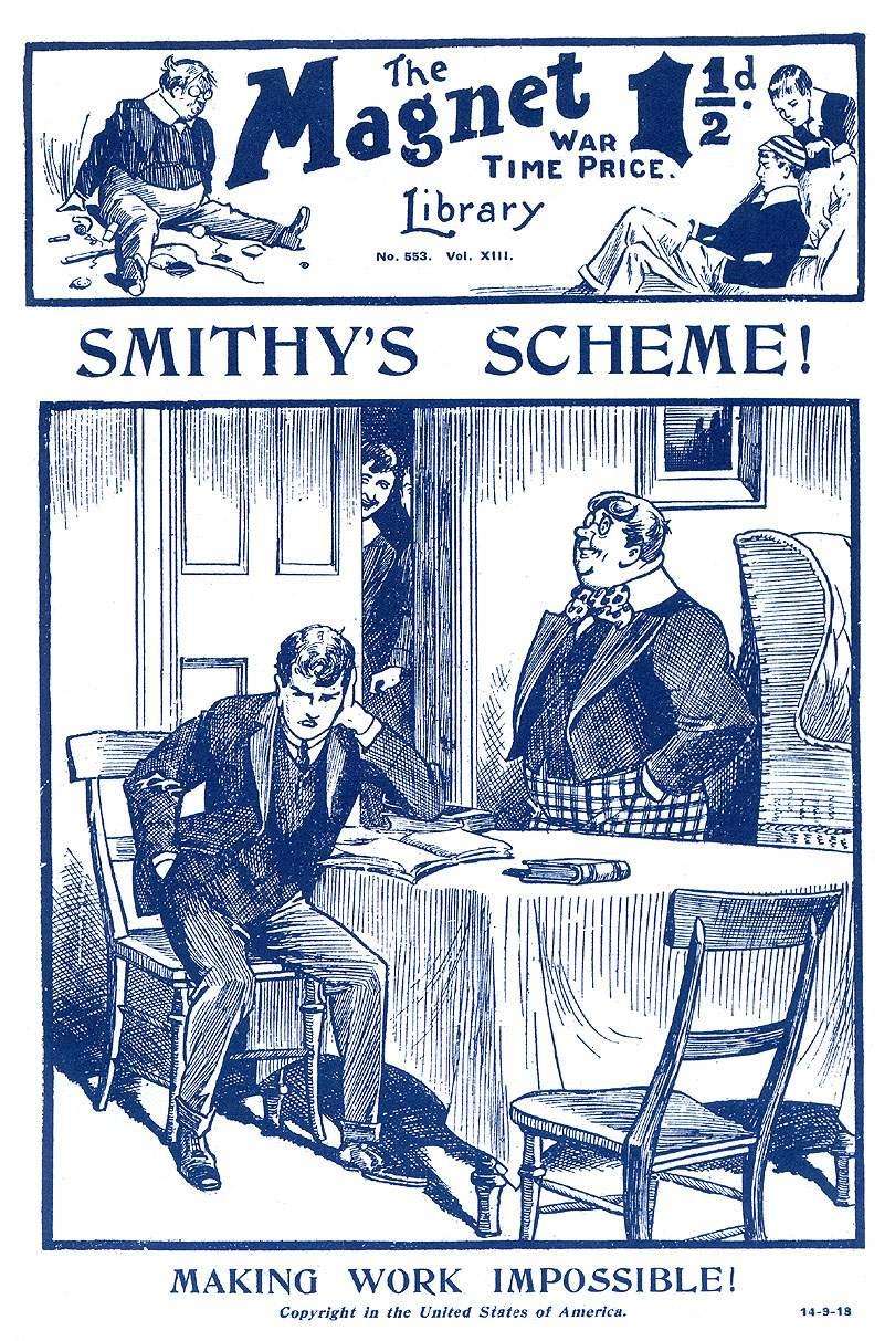 Book Cover For The Magnet 553 - Smithy's Scheme!