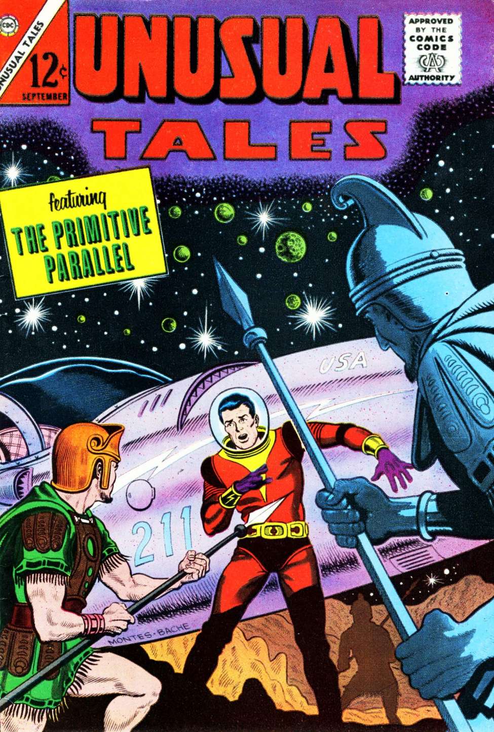 Book Cover For Unusual Tales 41 (alt) - Version 2