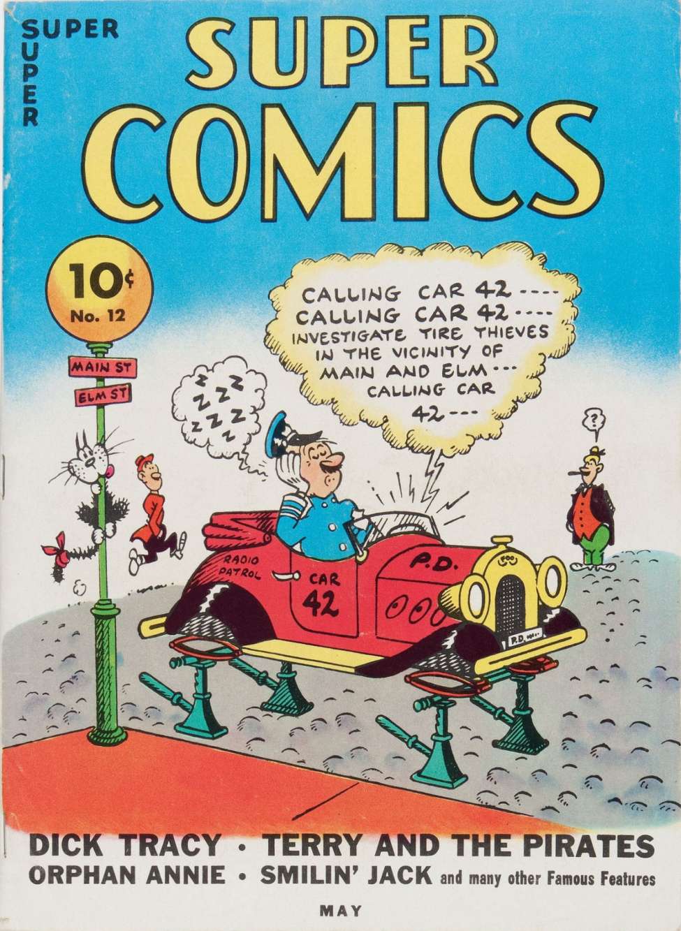 Book Cover For Super Comics 12