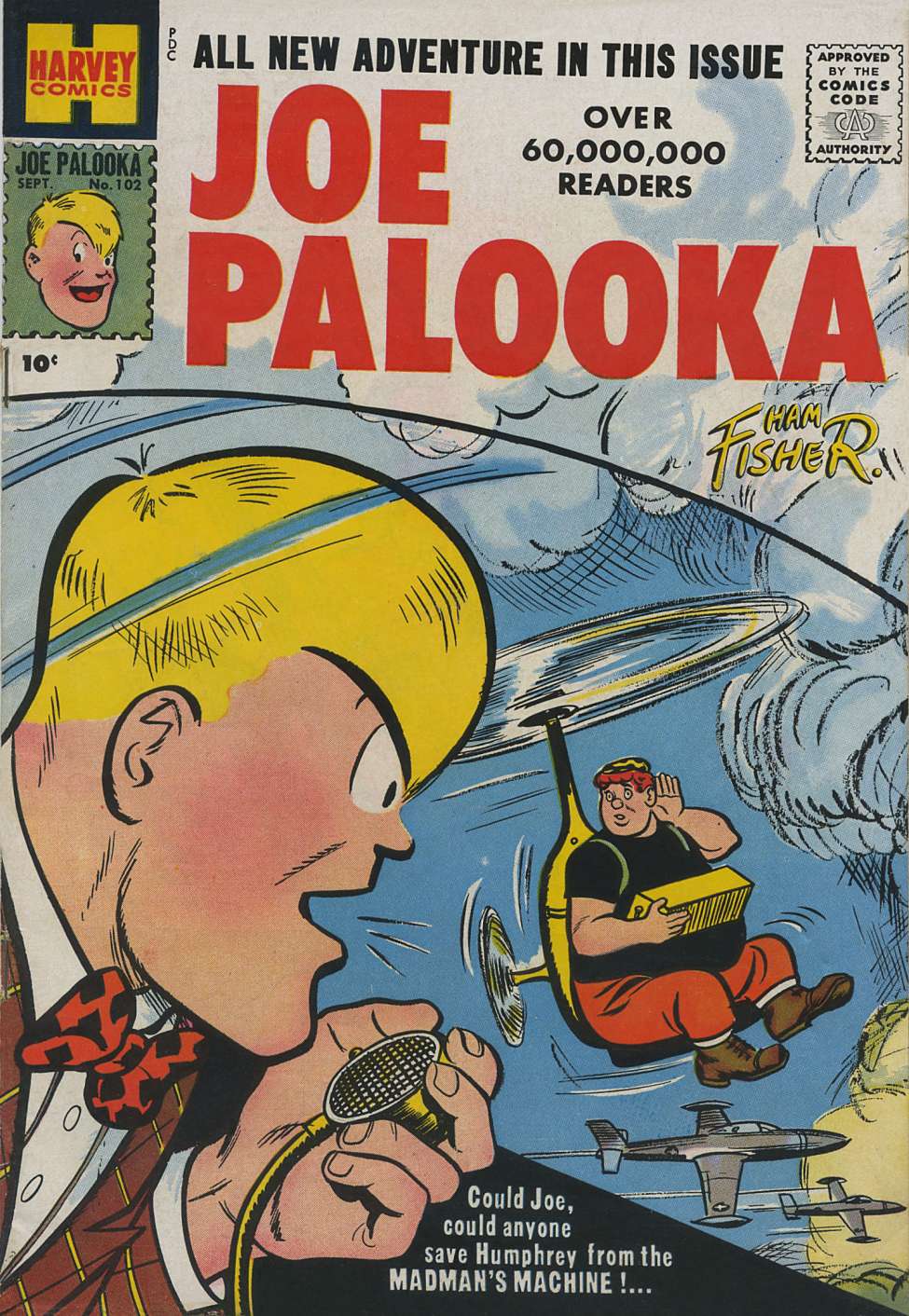 Book Cover For Joe Palooka Comics 102
