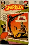 Cover For Sparkler Comics 100