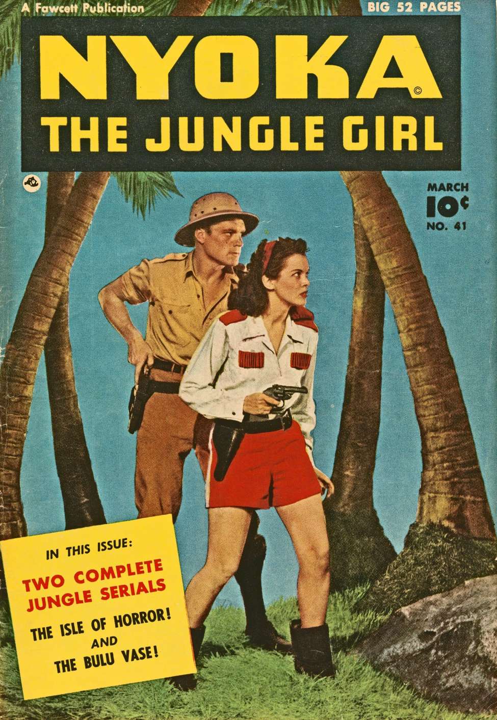 Book Cover For Nyoka the Jungle Girl 41 - Version 2