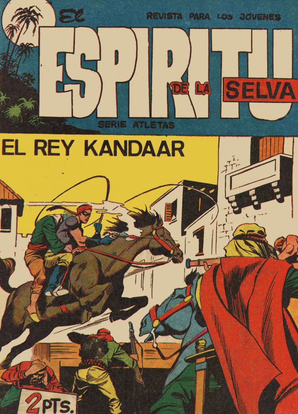 Comic Book Cover For El Espiritu De La Selva 84 - El Rey Kandaar