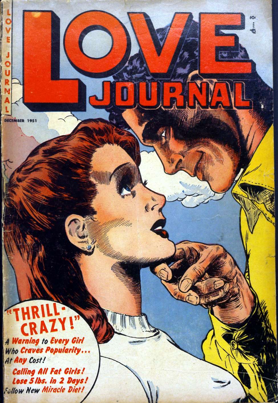 Comic Book Cover For Love Journal 11 (alt) - Version 2