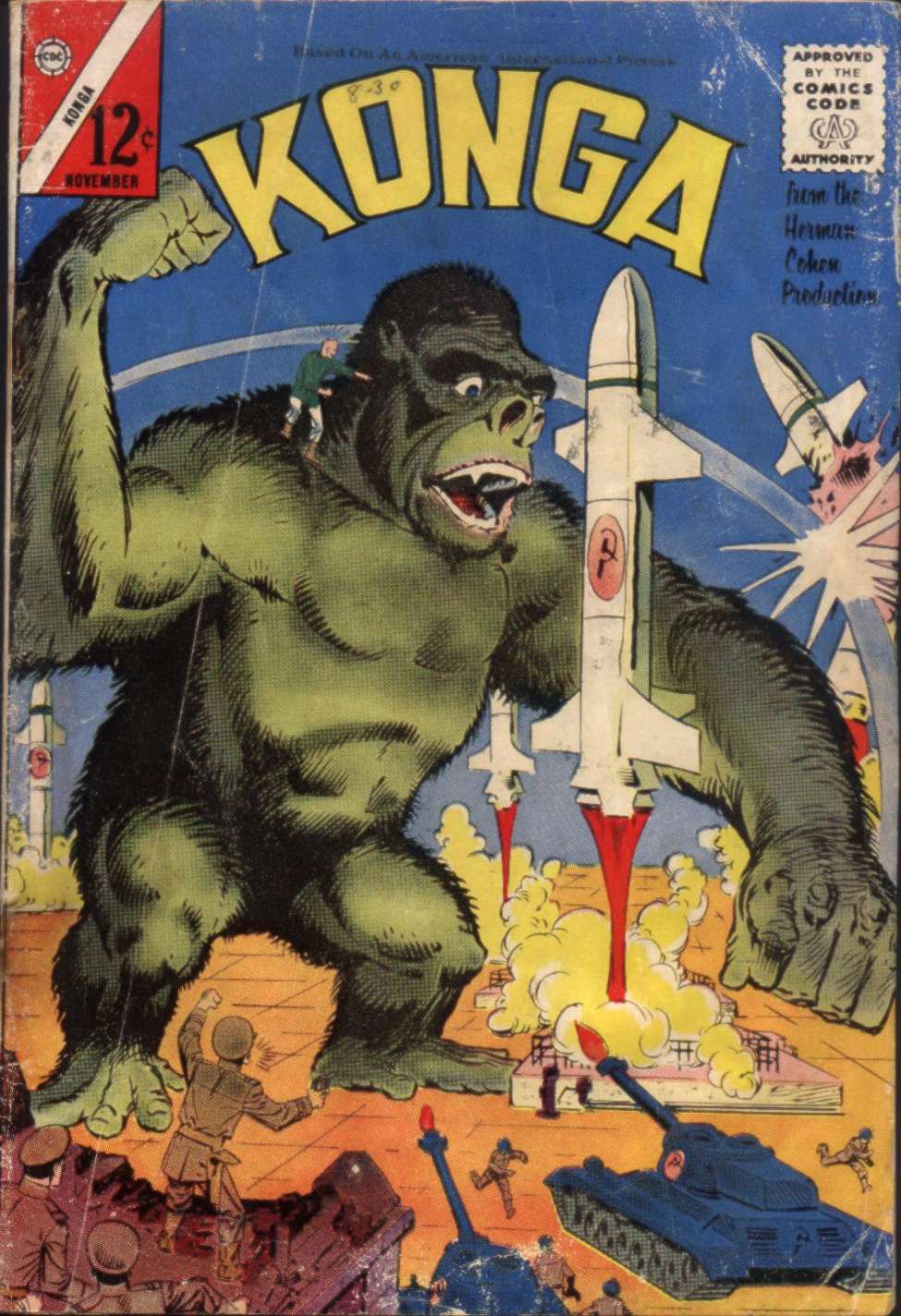 Comic Book Cover For Konga 9