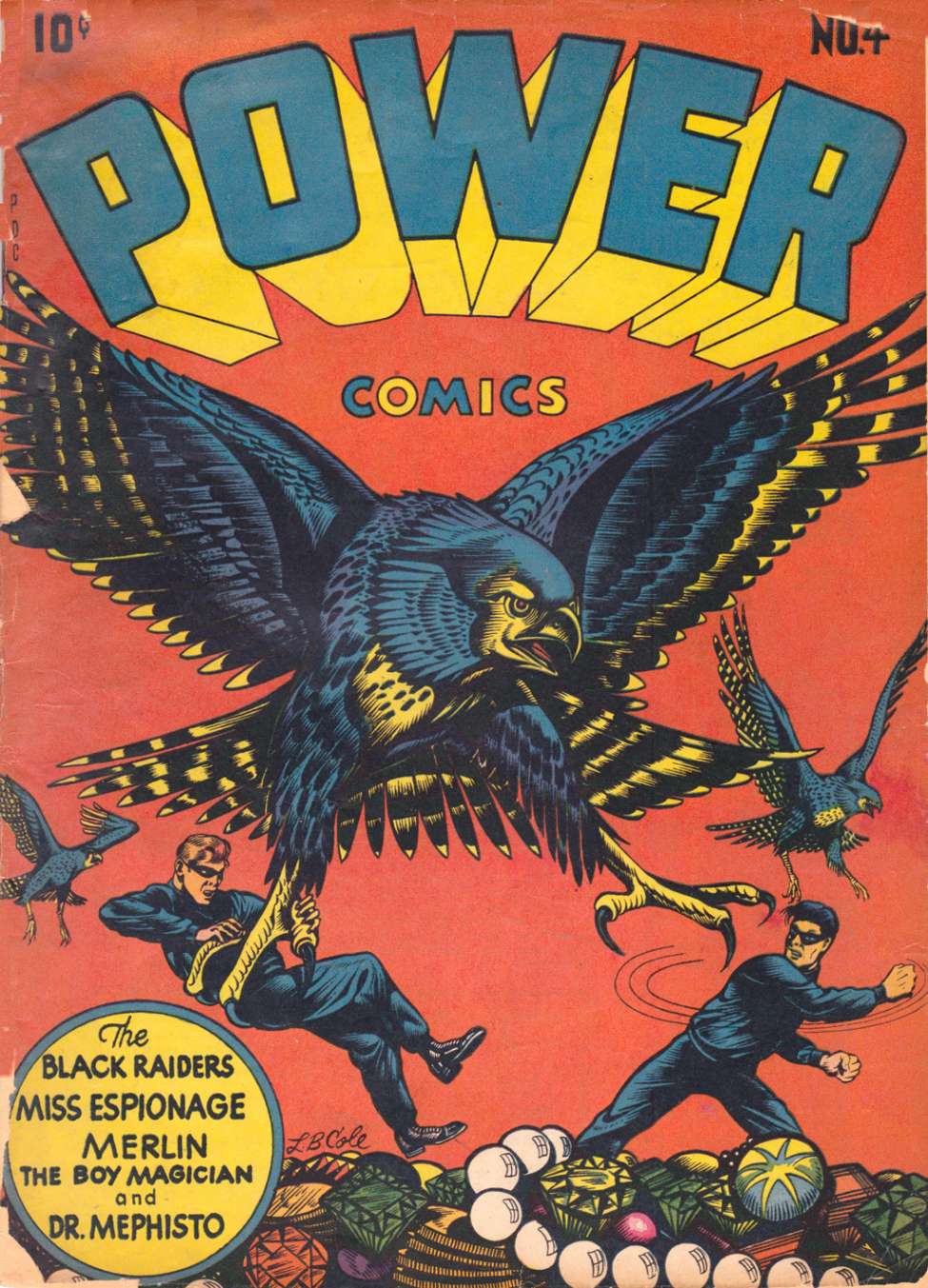 Book Cover For Power Comics 4