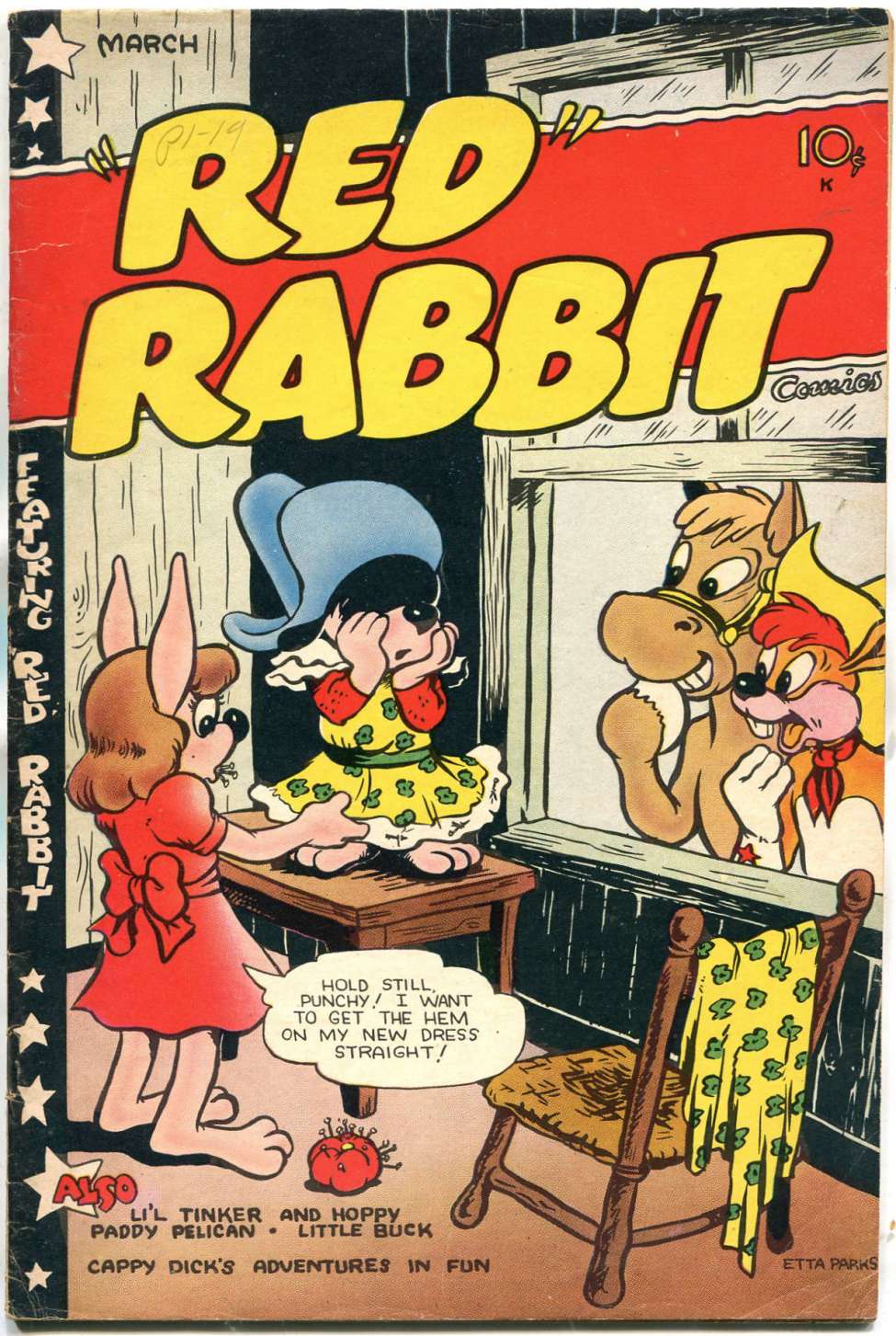 Comic Book Cover For Red Rabbit 19