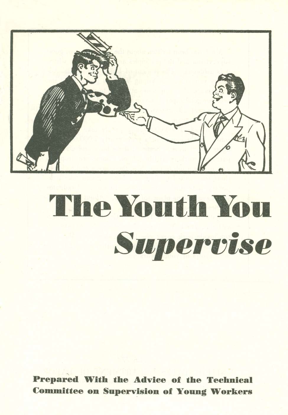 Book Cover For Youth You Supervise