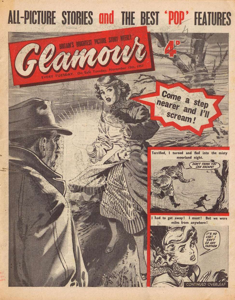 Book Cover For Glamour 1957-12-11