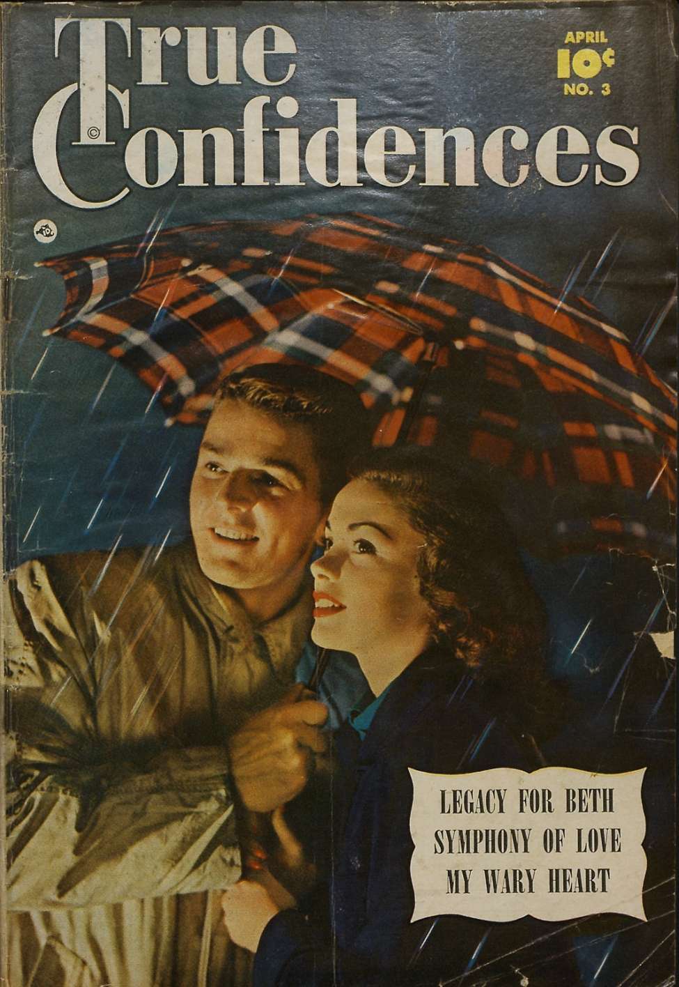 Book Cover For True Confidences 3