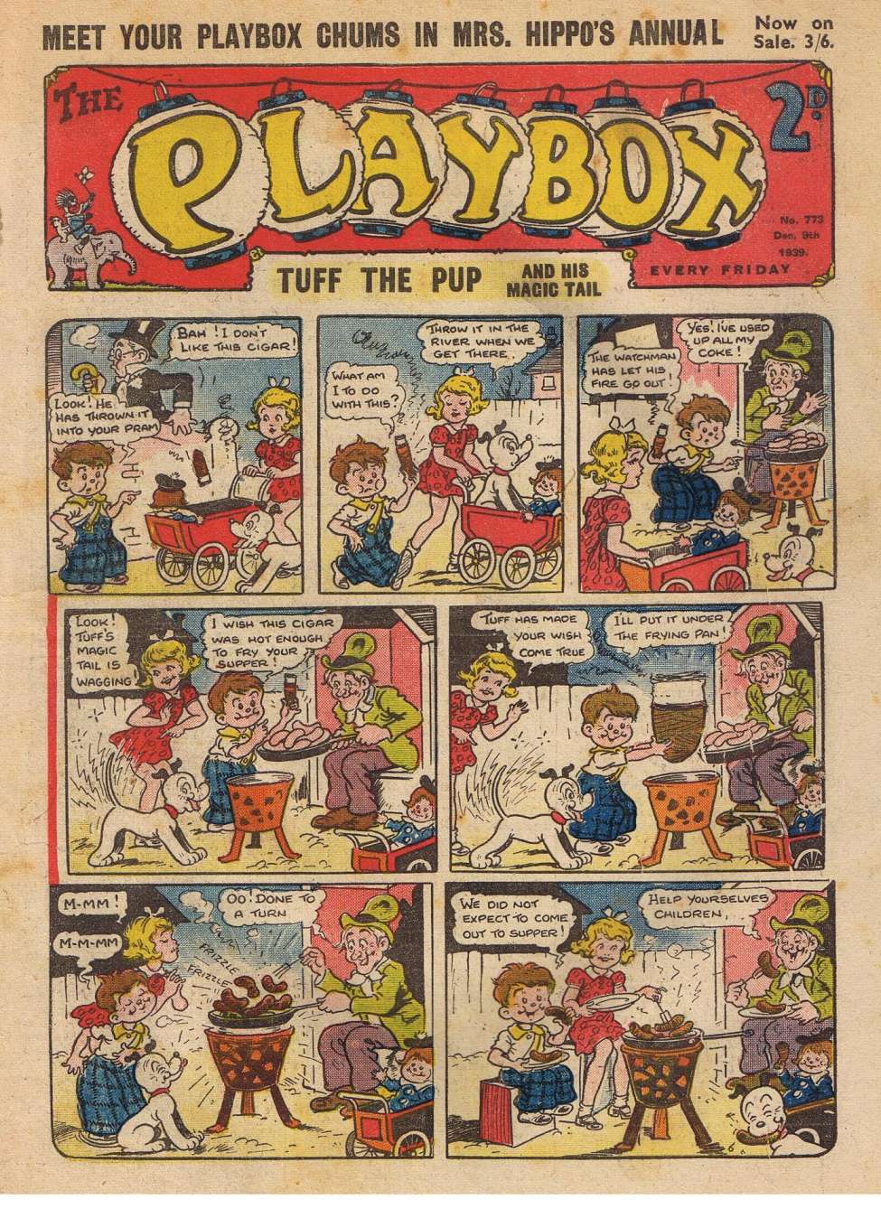 Comic Book Cover For Playbox 773