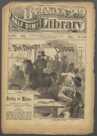 Large Thumbnail For Beadle's Half Dime Library 568 - The Dandy of Dodge