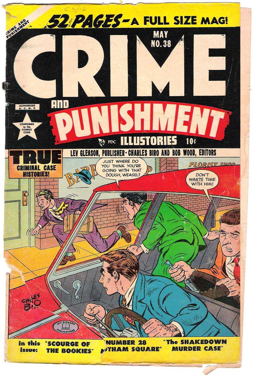 Comic Book Cover For Crime and Punishment 38