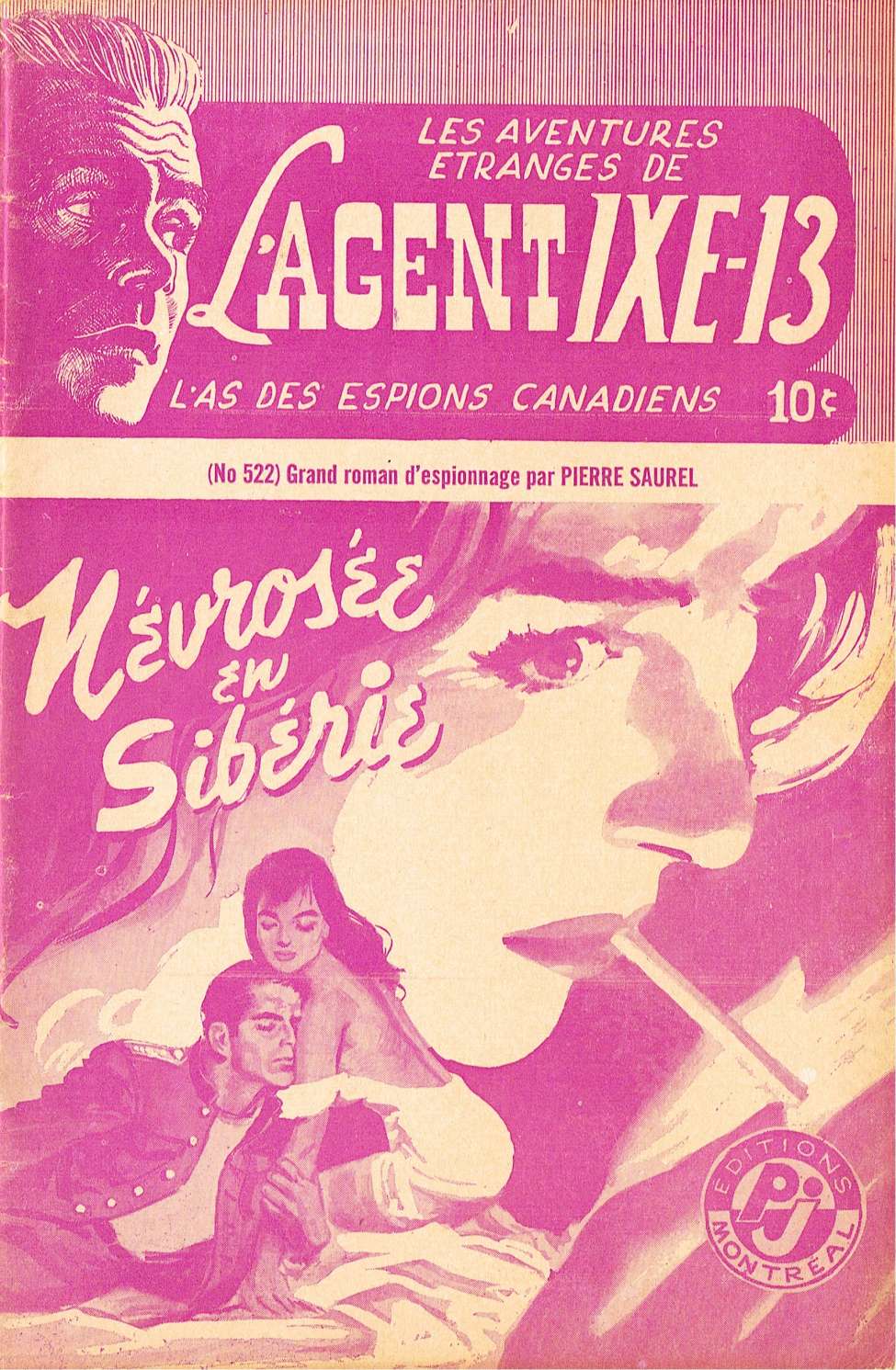 Book Cover For L'Agent IXE-13 v2 522 - Névrosée en Sibérie