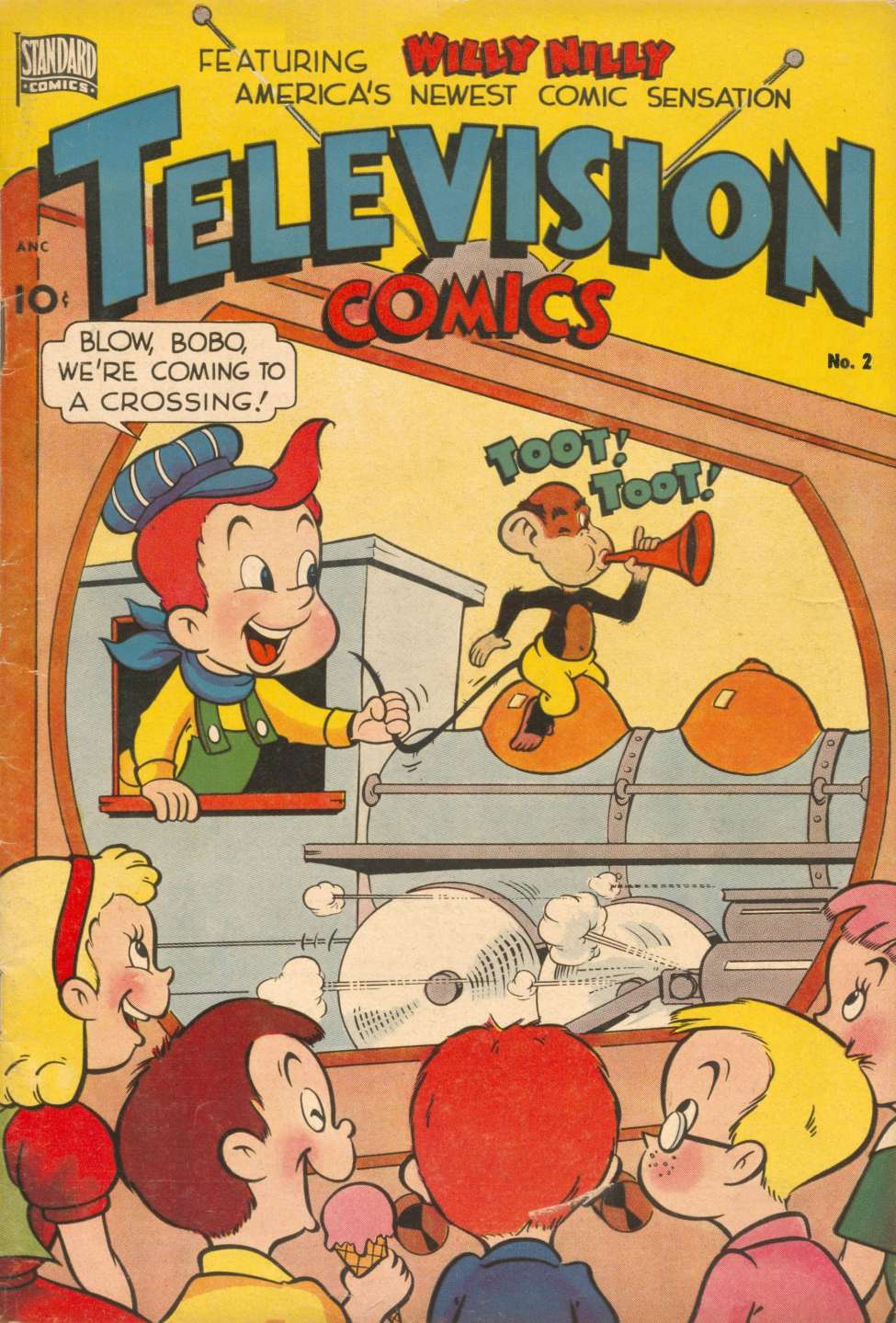 Book Cover For Television Comics 6