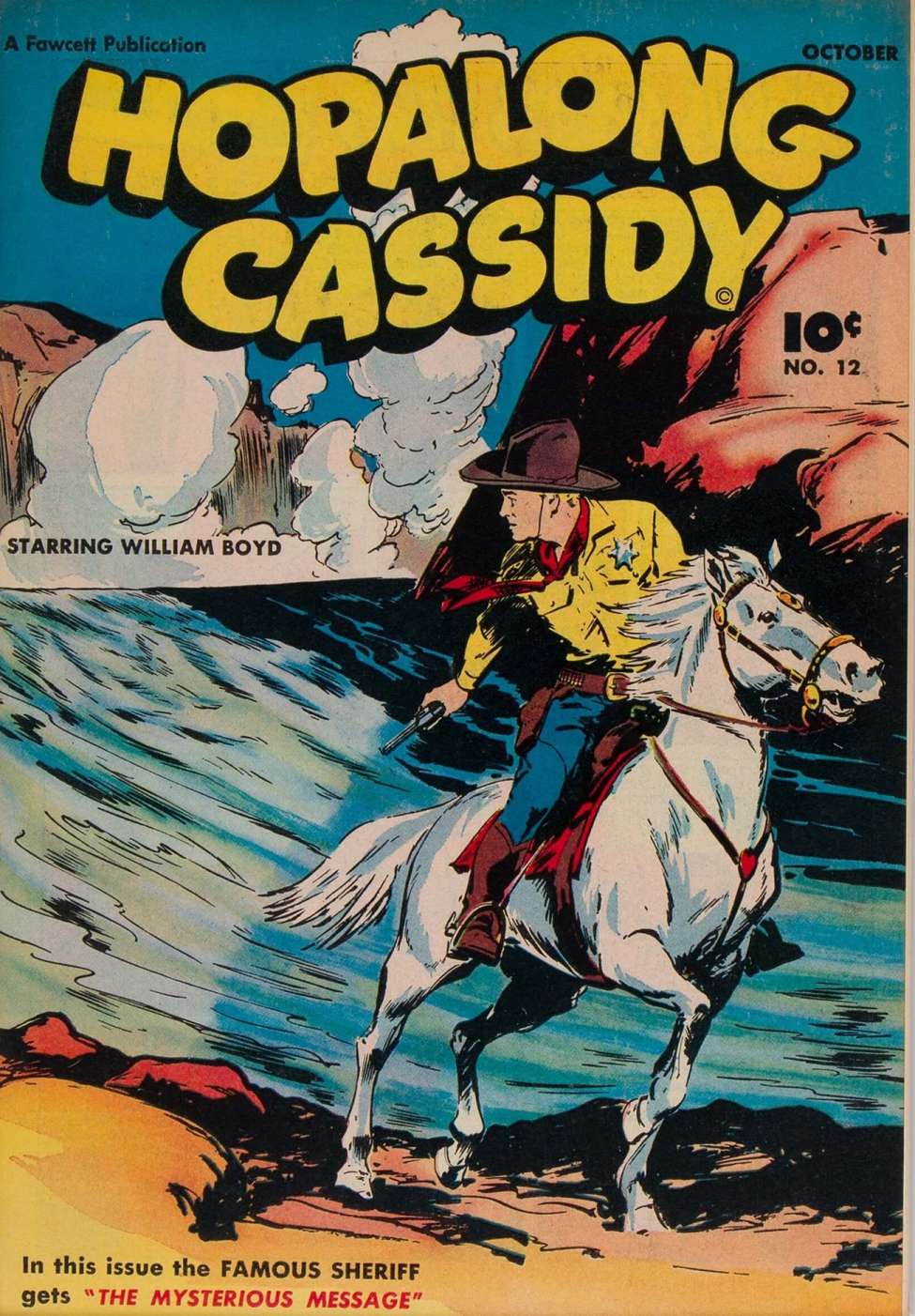 Book Cover For Hopalong Cassidy 12
