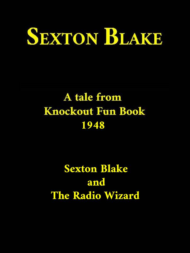 Book Cover For Sexton Blake - The Radio Wizard