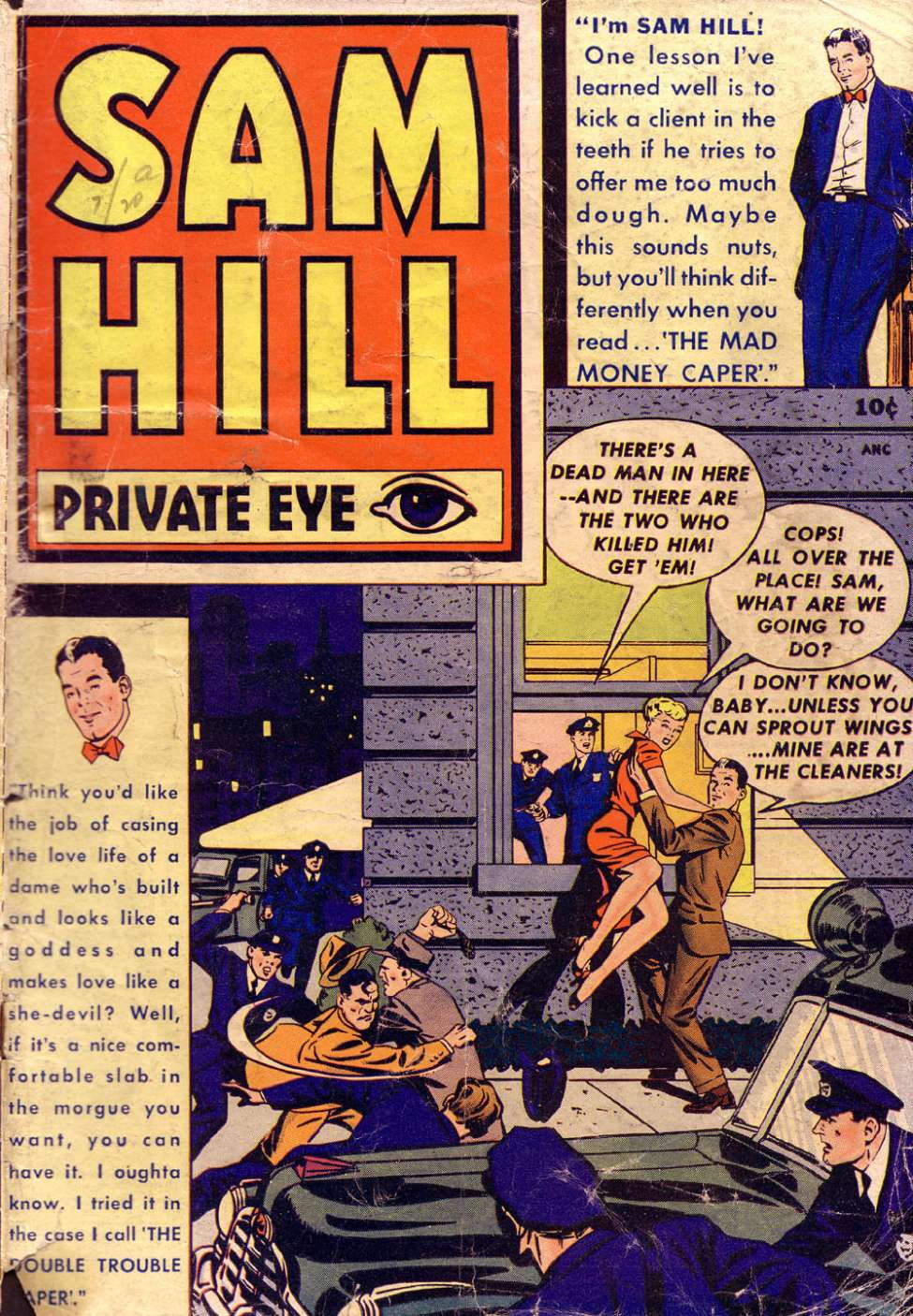 Book Cover For Sam Hill Private Eye 1